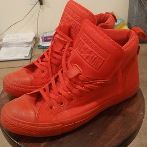 Size 11 Red Converse All-Star Shoes
